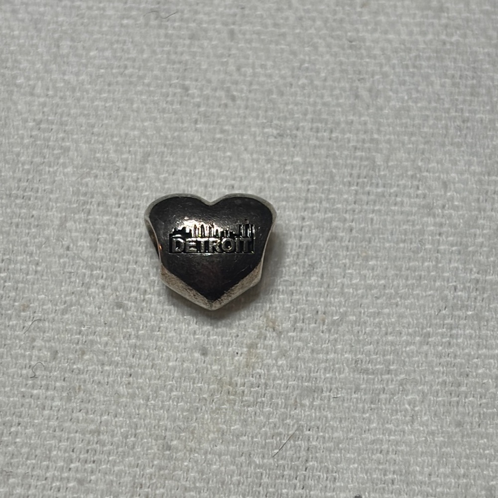 Pandora Heart Detroit Charm